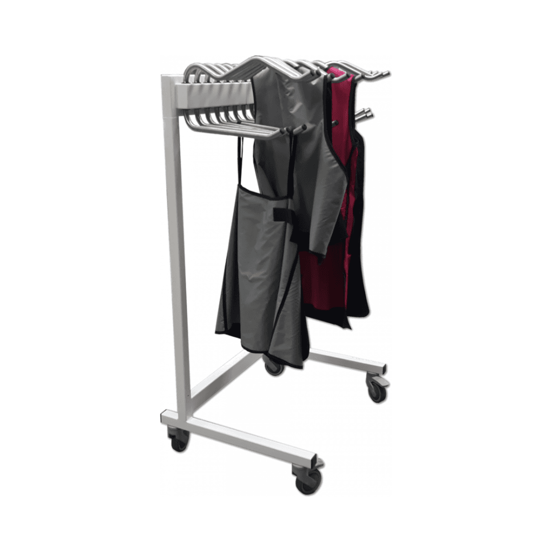 SB-01 Support de Blouse Plombée Mobile en Inox